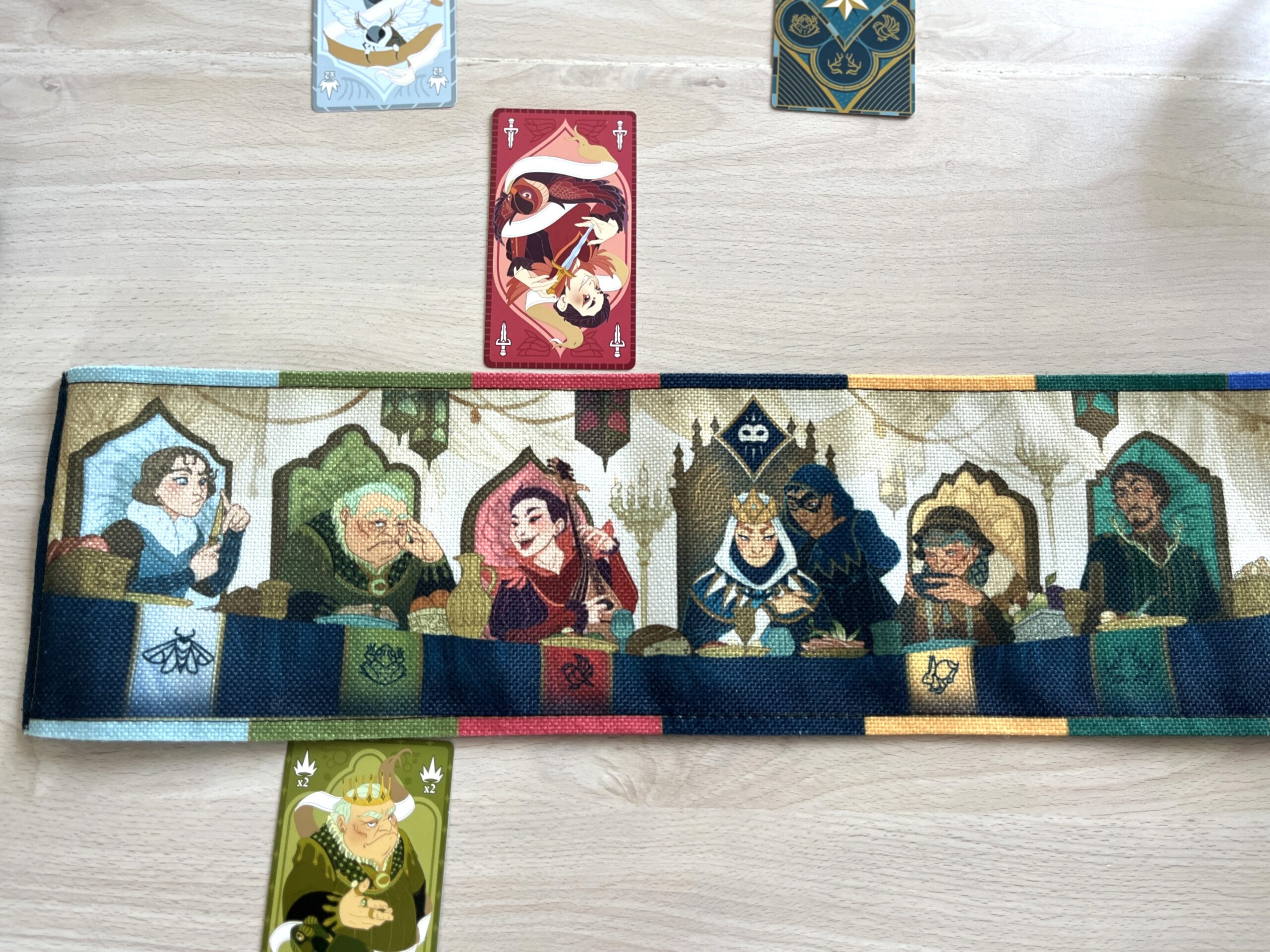 plateau de jeu courtisans